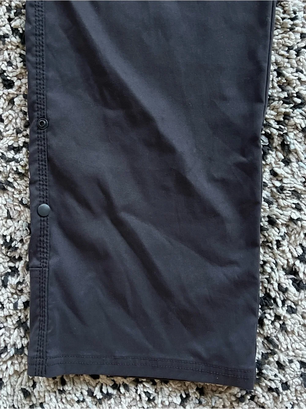 Prana Stretch Zion Pants Dark Grey M4ST32116 Outdoor Hiking Men’s Size 36x32